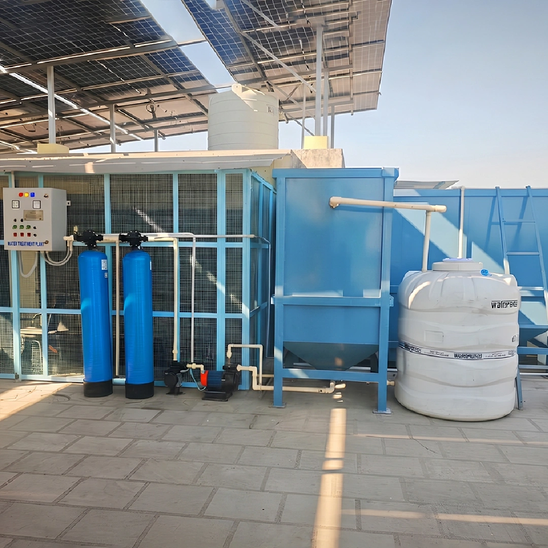 Effluent treatment plant for water conservation
