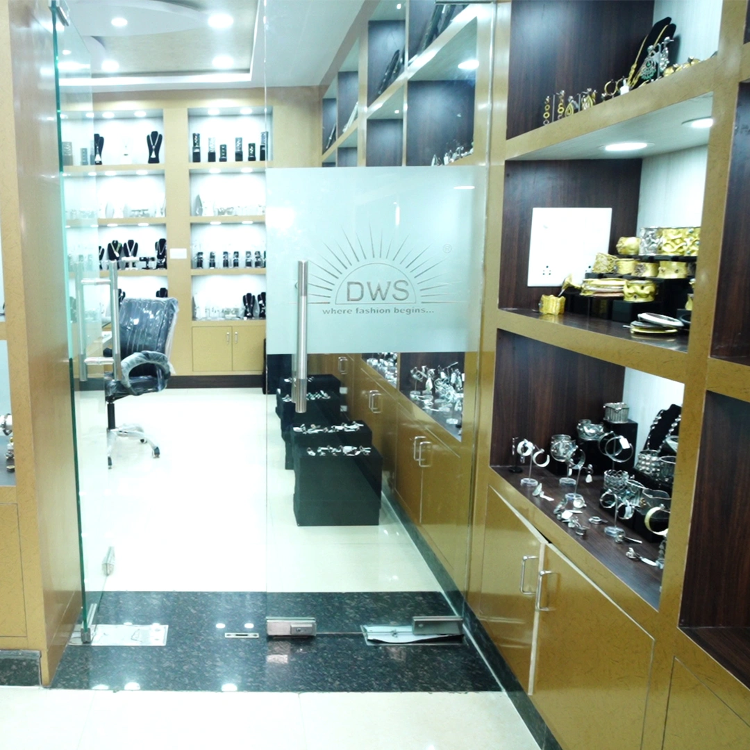 DWS Jewellery showroom with premium collections