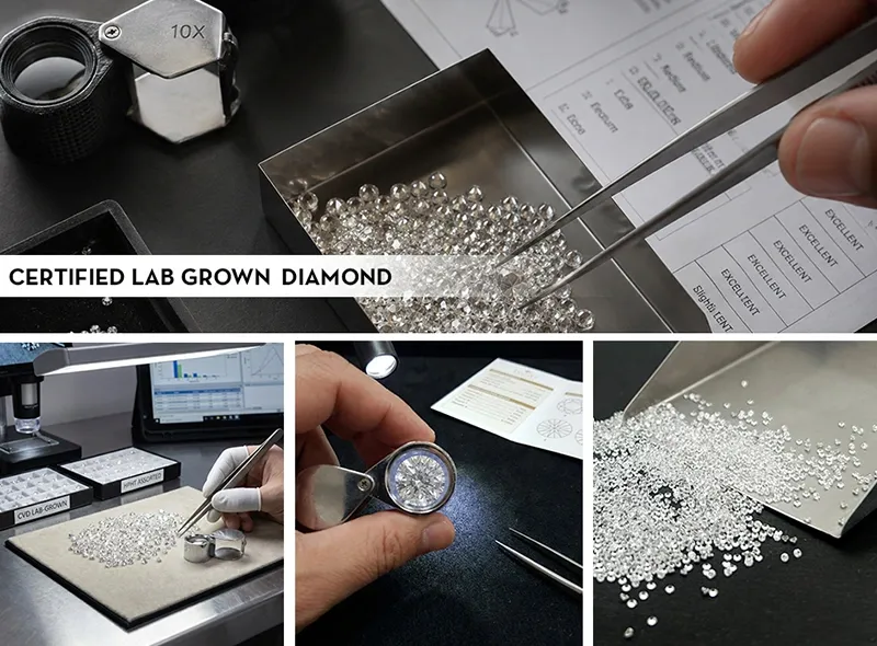 Certified Lab Grown Diamonds