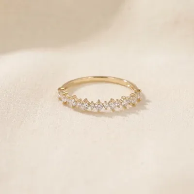 Handcrafted Lab Grown Diamond 9Kt Yellow Gold Ring Maker