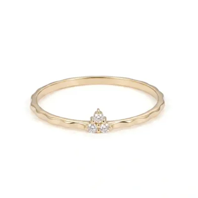 9Kt Yellow Gold Ring Maker with Lab Grown Diamond
