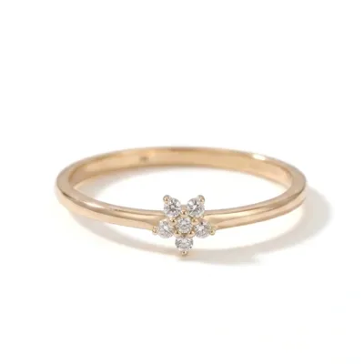Lab Grown Diamond Yellow Gold Ring Production