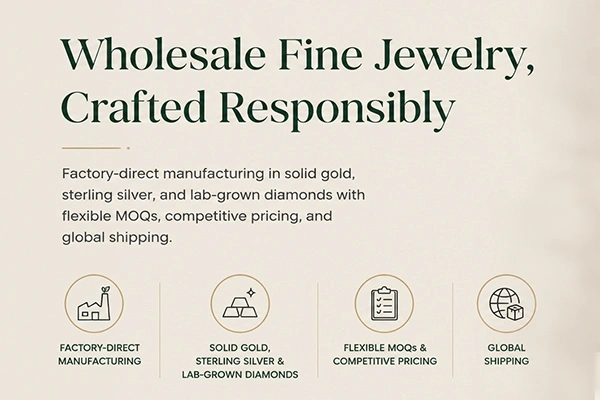 Wholesale Fine Jewelry, Crafted Responsibly