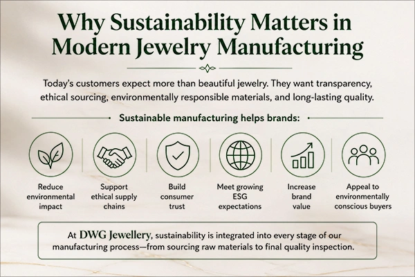 Why Sustainability Matters in Modern Jewelry Manufacturing