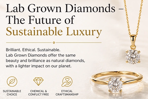 Lab Grown Diamonds - The Future of Sustainable Luxury Lab Grown Diamonds - The Future of Sustainable Luxury