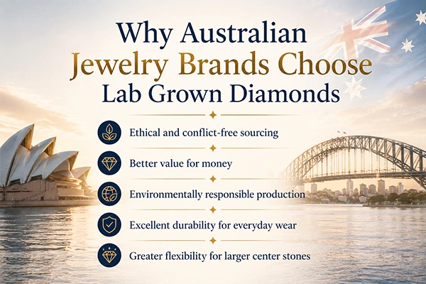 Why Australian Jewelry Brands Choose Lab Grown Diamonds