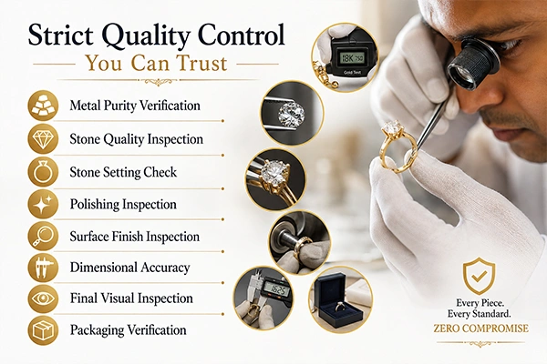 Strict Quality Control