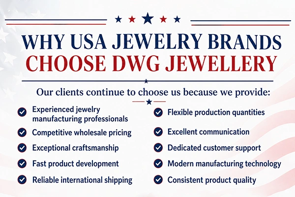 WHY USA JEWELRY BRANDS CHOOSE DWG JEWELLERY WHY USA JEWELRY BRANDS CHOOSE DWG JEWELLERY