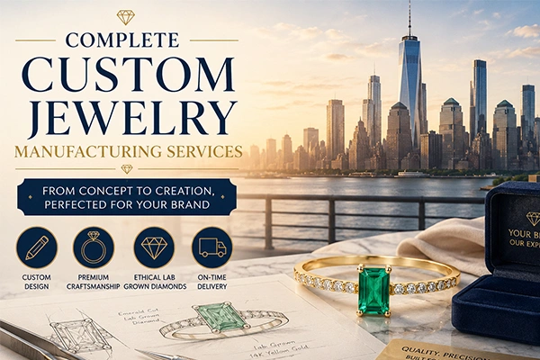 COMPLETE CUSTOM JEWELRY MANUFACTURING SERVICES COMPLETE CUSTOM JEWELRY MANUFACTURING SERVICES