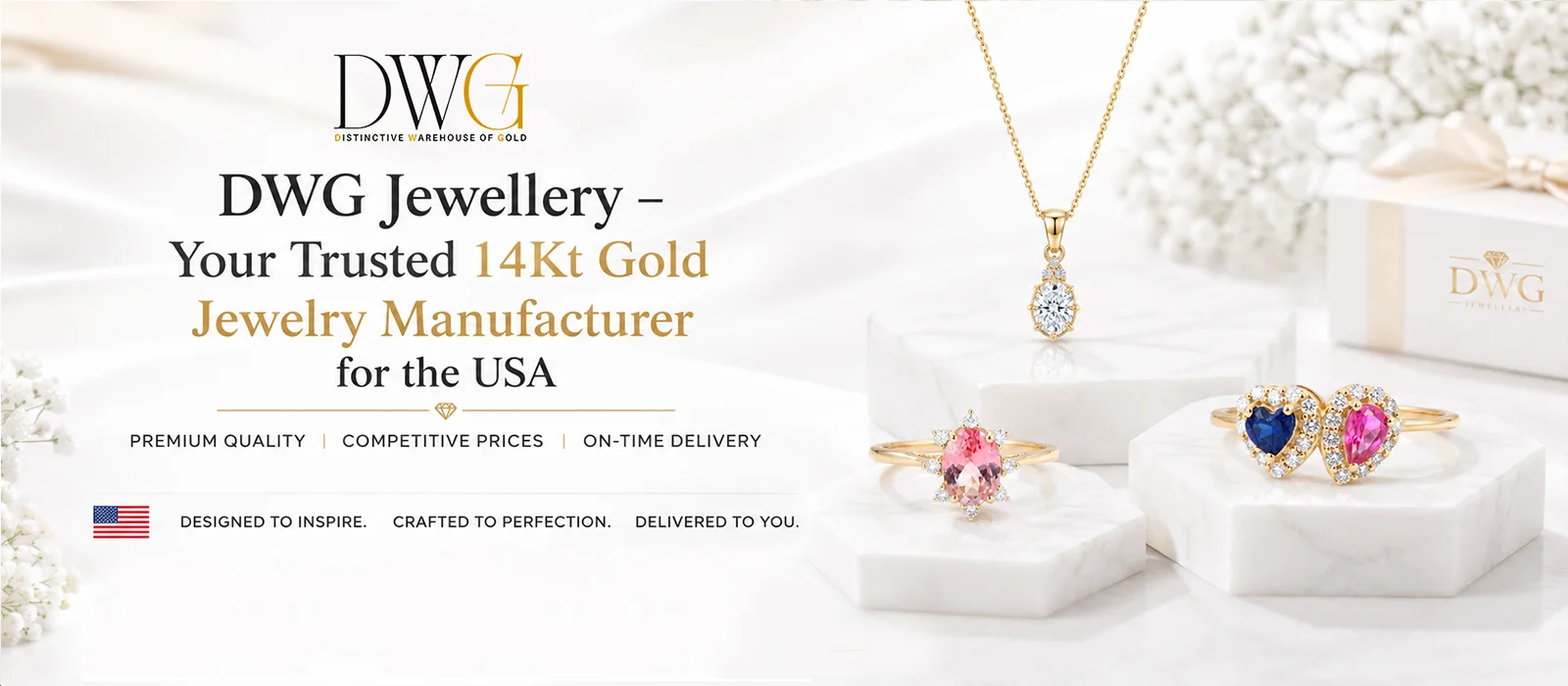 Your Trusted 14Kt Gold Jewelry Manufacturer for the USA Your Trusted 14Kt Gold Jewelry Manufacturer for the USA
