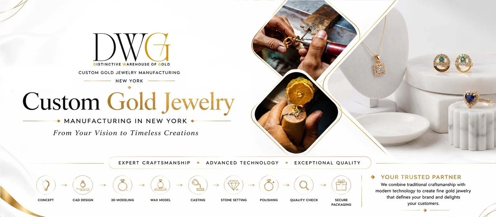 Custom Gold Jewelry Manufacturer New York Custom Gold Jewelry Manufacturer New York