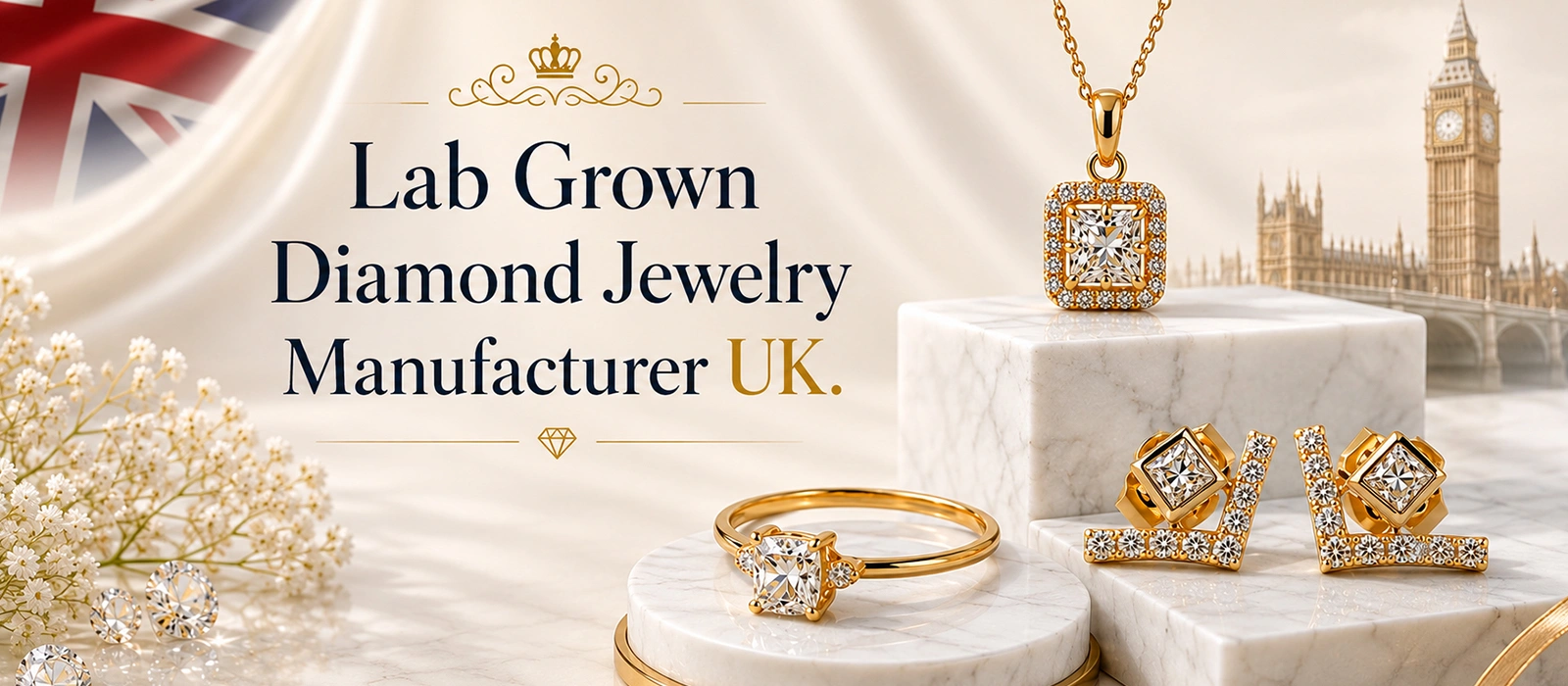 Lab Grown Diamond Jewelry Manufacturer UK Lab Grown Diamond Jewelry Manufacturer UK