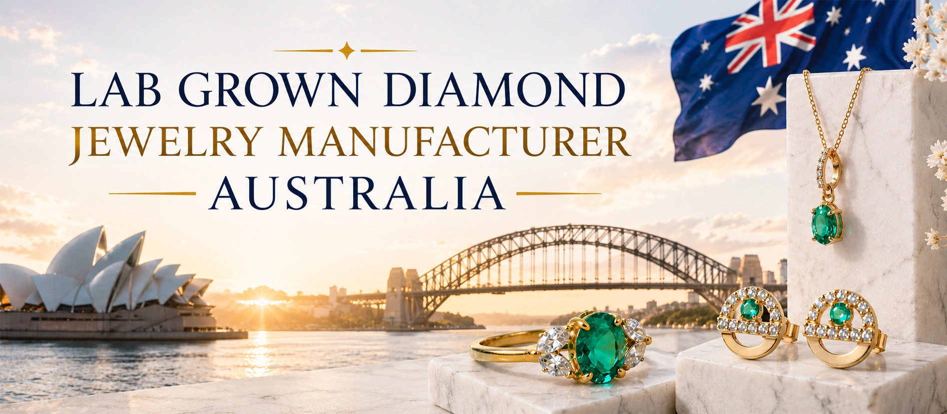LAB GROWN DIAMOND JEWELRY MANUFACTURER AUSTRALIA