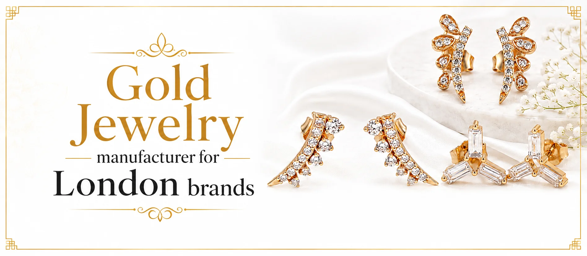 Gold Jewelry manufacturer for London brands Gold Jewelry manufacturer for London brands