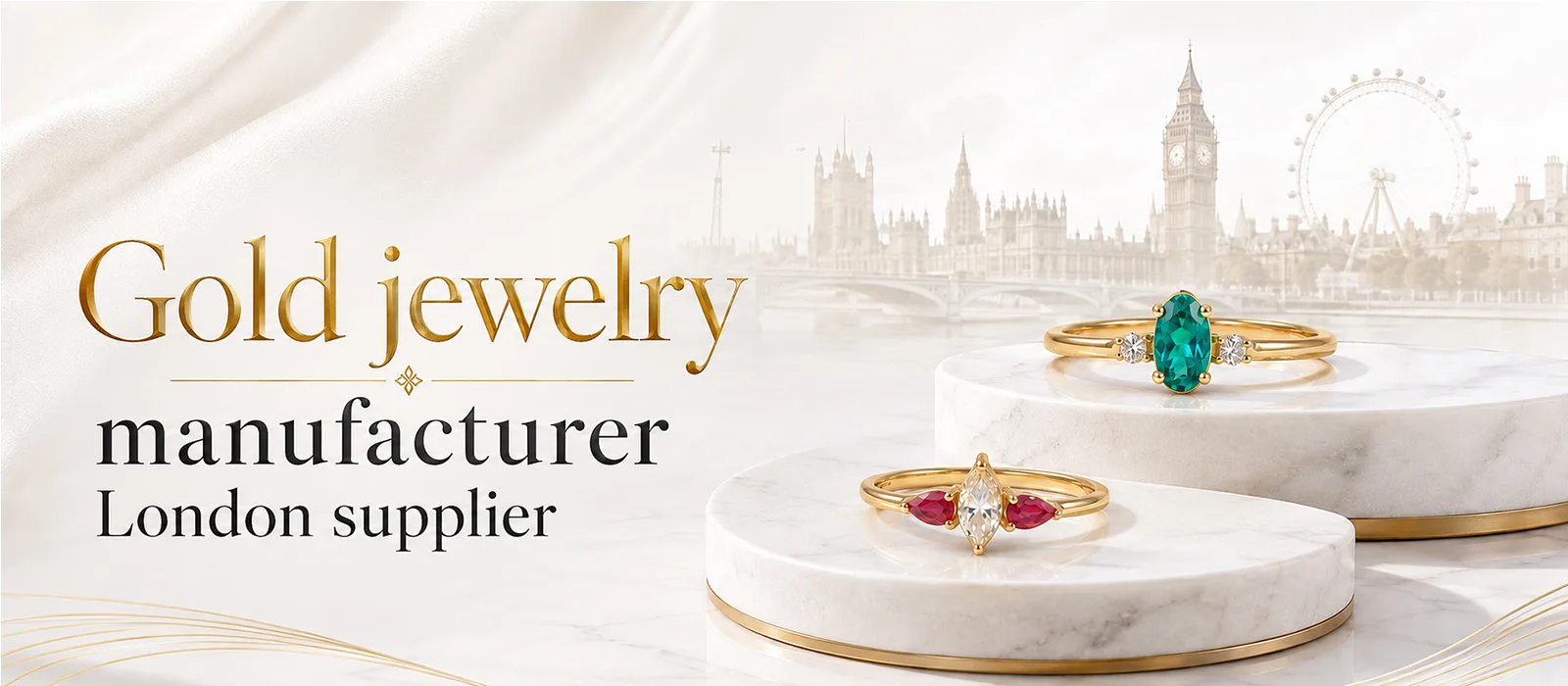 Gold jewelry manufacturer London supplier Gold jewelry manufacturer London supplier
