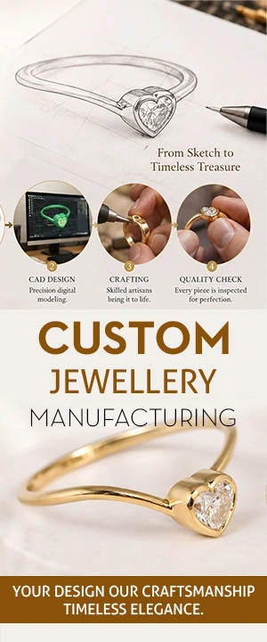 CUSTOM JEWELLERY MANUFACTURING CUSTOM JEWELLERY MANUFACTURING