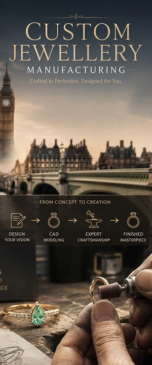 CUSTOM JEWELLERY MANUFACTURING CUSTOM JEWELLERY MANUFACTURING
