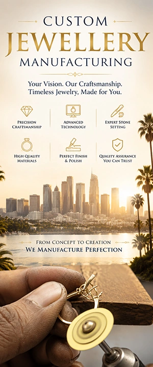 CUSTOM- JEWELLERY MANUFACTURING