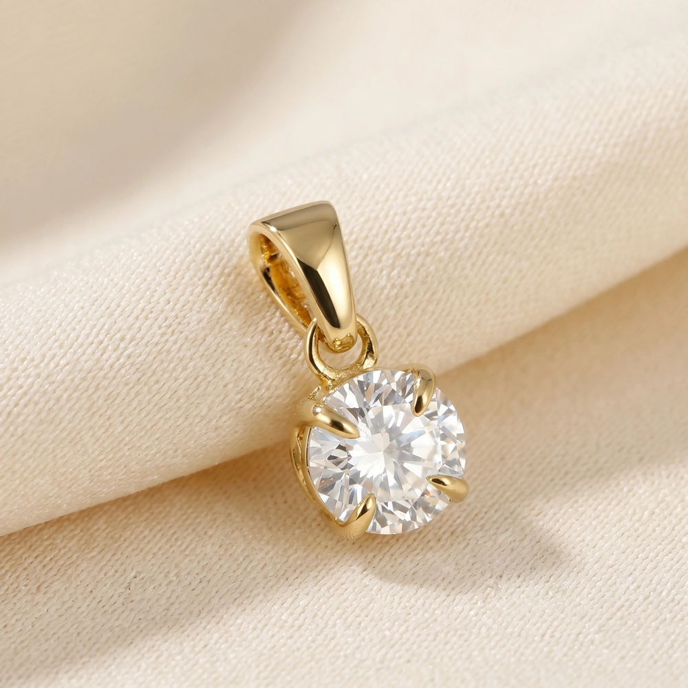 14Kt Yellow Gold Lab Grown Diamond Charm Wholesale