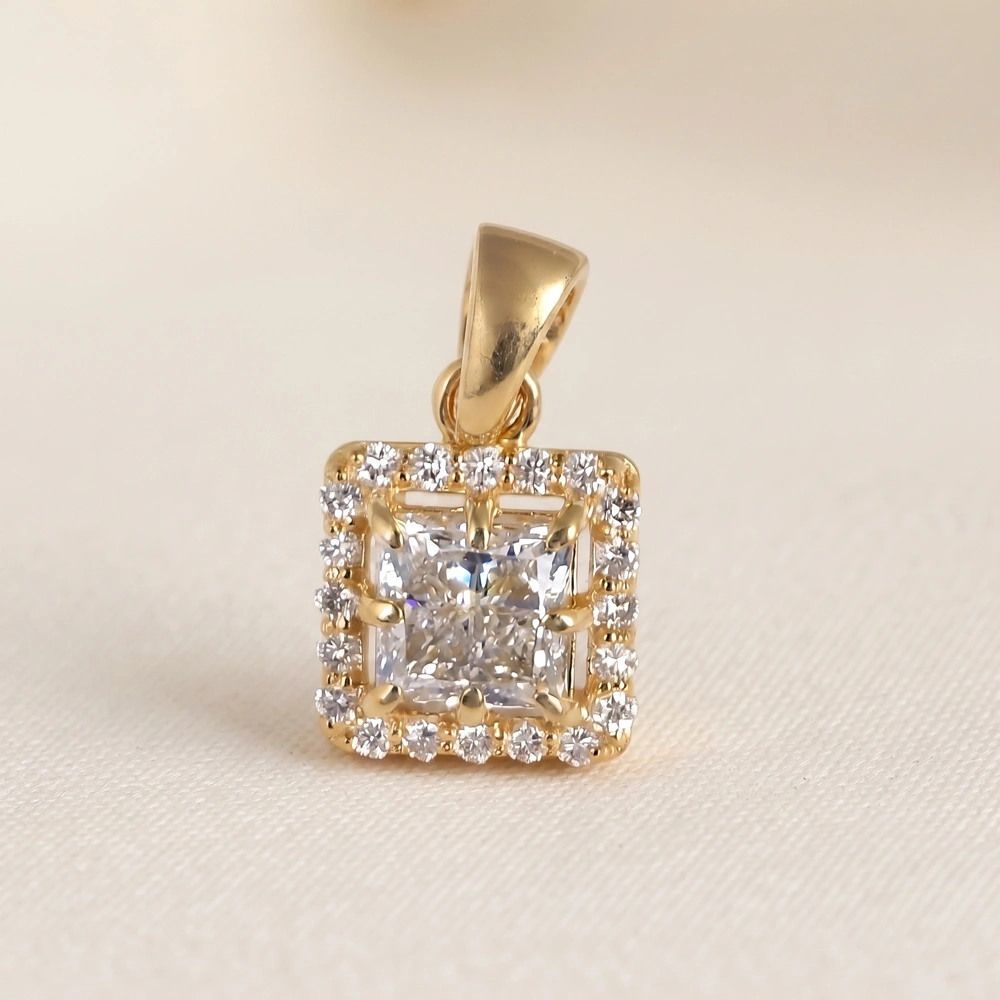 Lab Grown Diamond Charm in 14kt Yellow Gold Jewelry Maker Lab Grown Diamond Charm in 14kt Yellow Gold Jewelry Maker
