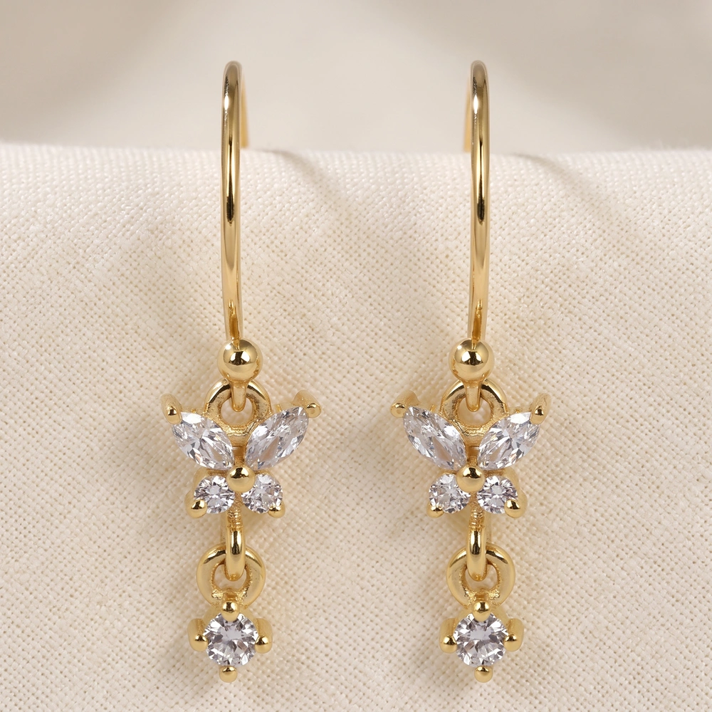 Bespoke 9Kt Gold Earrings with Lab Grown Diamond