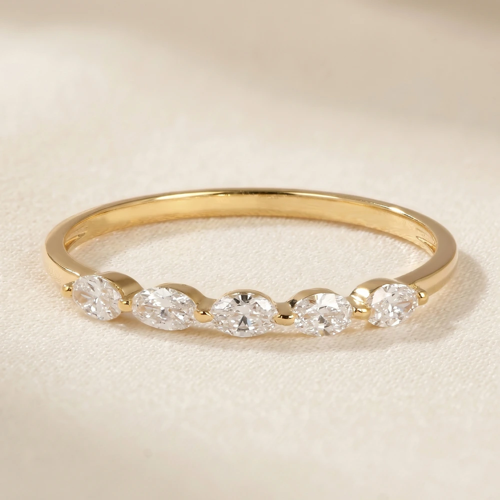 Lab Grown Diamond 9Kt Gold Eternity Band Wholesale Supplier Lab Grown Diamond 9Kt Gold Eternity Band Wholesale Supplier