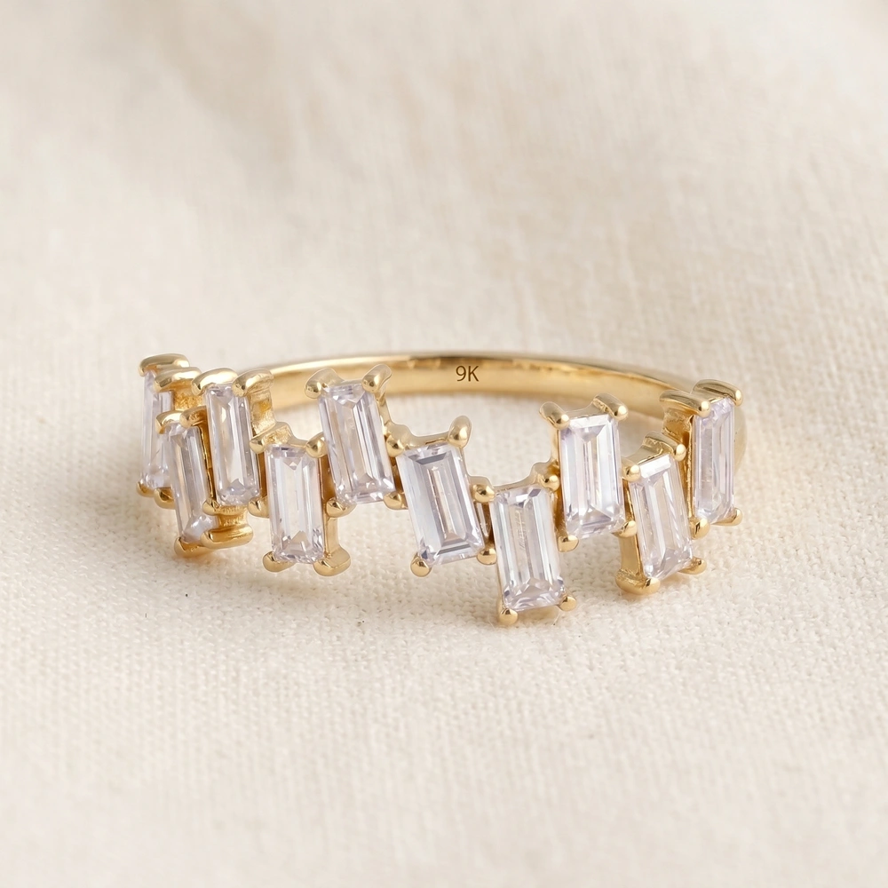 Lab Grown Diamond 9Kt Solid Yellow Gold Eternity Band Lab Grown Diamond 9Kt Solid Yellow Gold Eternity Band