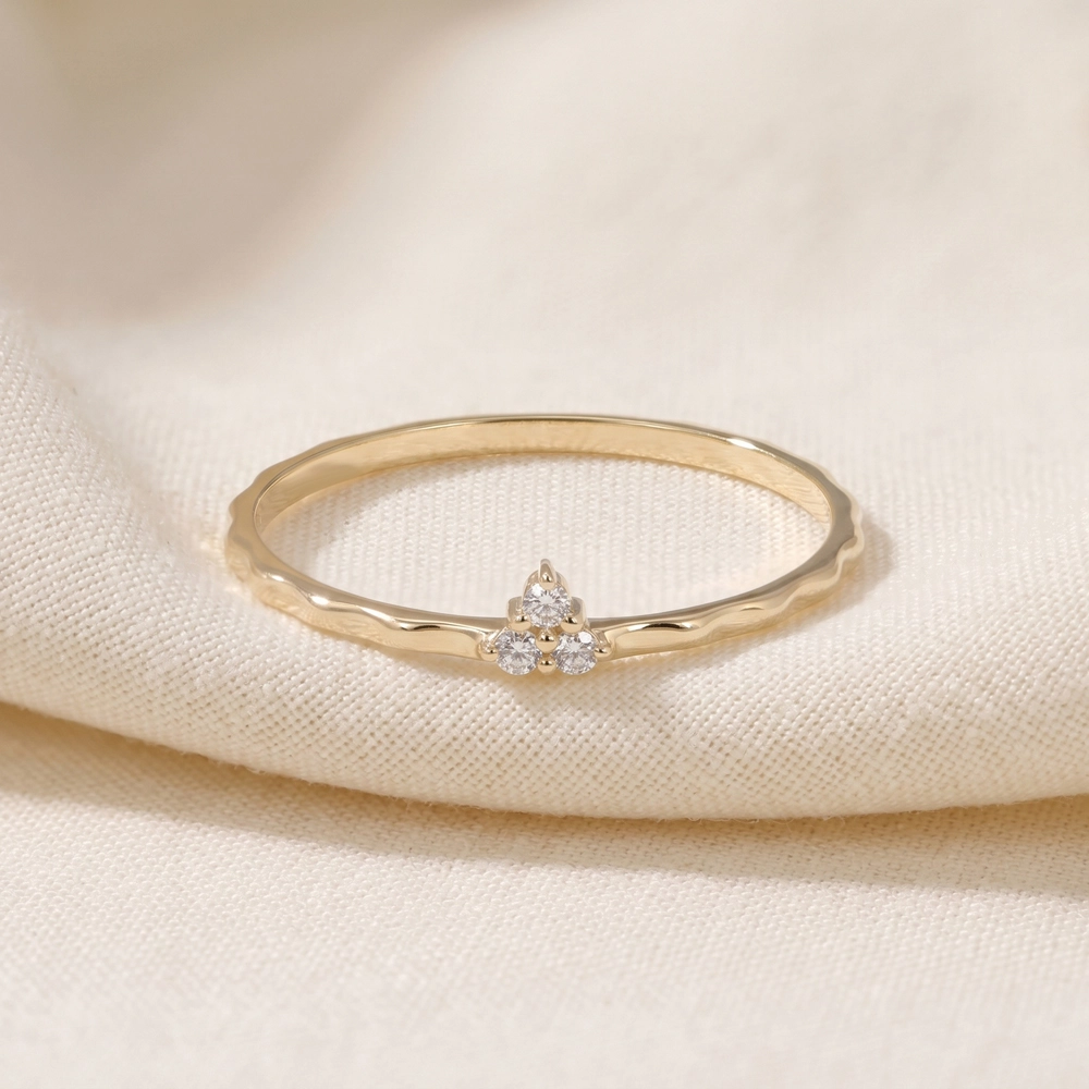 9Kt Yellow Gold Ring Maker With Lab Grown Diamond 9Kt Yellow Gold Ring Maker With Lab Grown Diamond