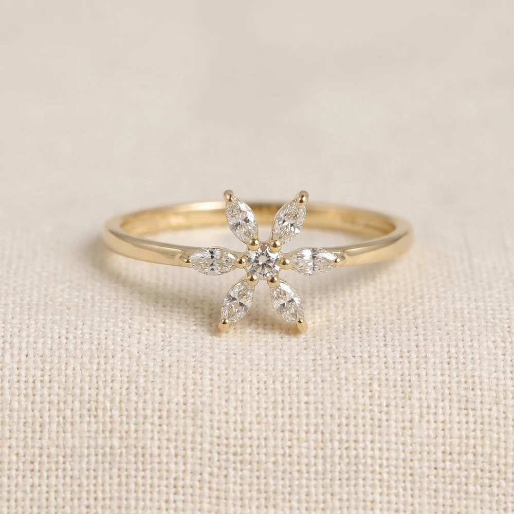 Bulk Supply 9Kt Solid Yellow Gold Ring With Lab Grown Diamond Bulk Supply 9Kt Solid Yellow Gold Ring With Lab Grown Diamond