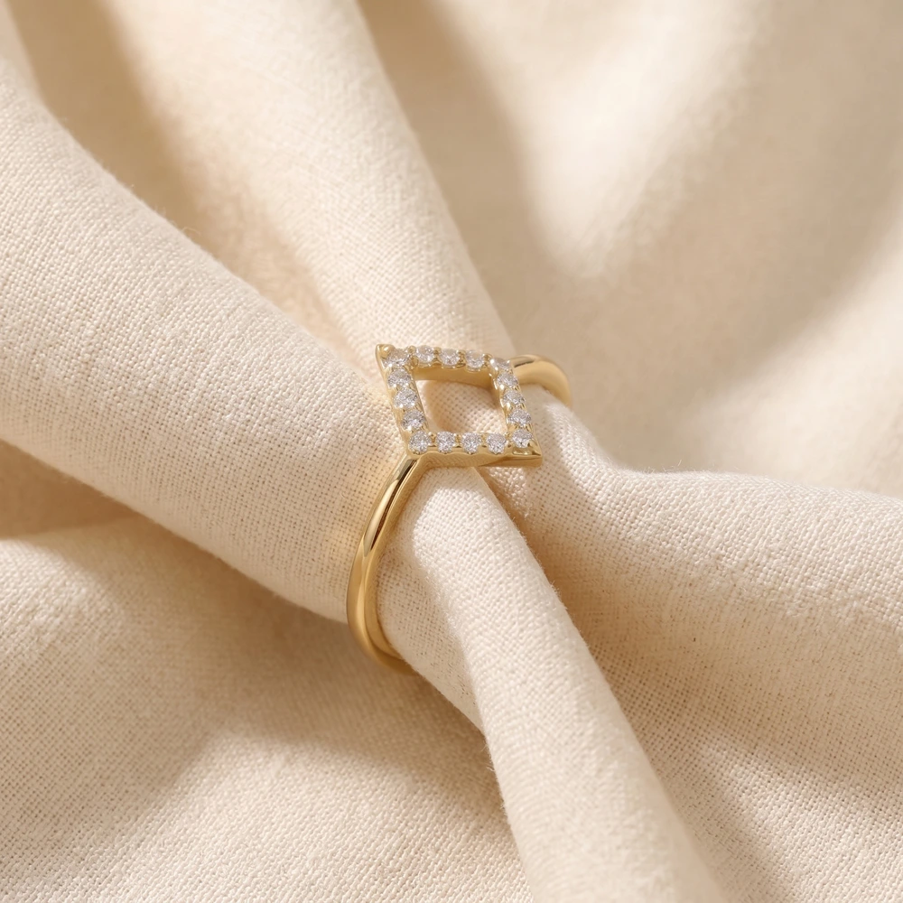 Igi Certified Lab Grown Diamond Gold Delicate Ring Production Igi Certified Lab Grown Diamond Gold Delicate Ring Production