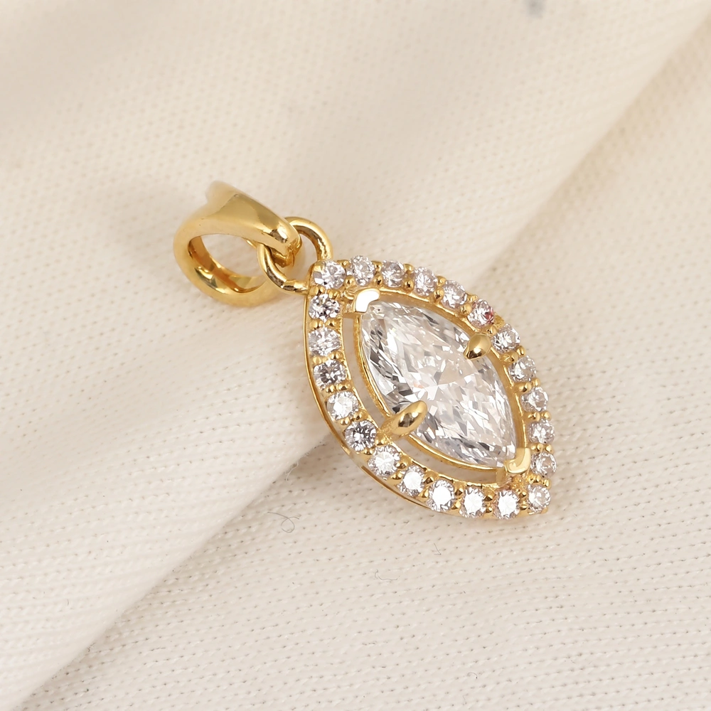 Bulk Supply Lab Grown Diamond Charm in Yellow Gold 9kt Bulk Supply Lab Grown Diamond Charm in Yellow Gold 9kt