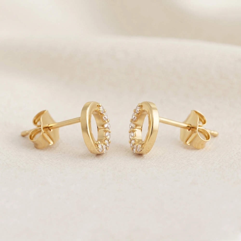 14Kt Gold Lab Grown Diamond Earrings Manufacturer Direct 14Kt Gold Lab Grown Diamond Earrings Manufacturer Direct