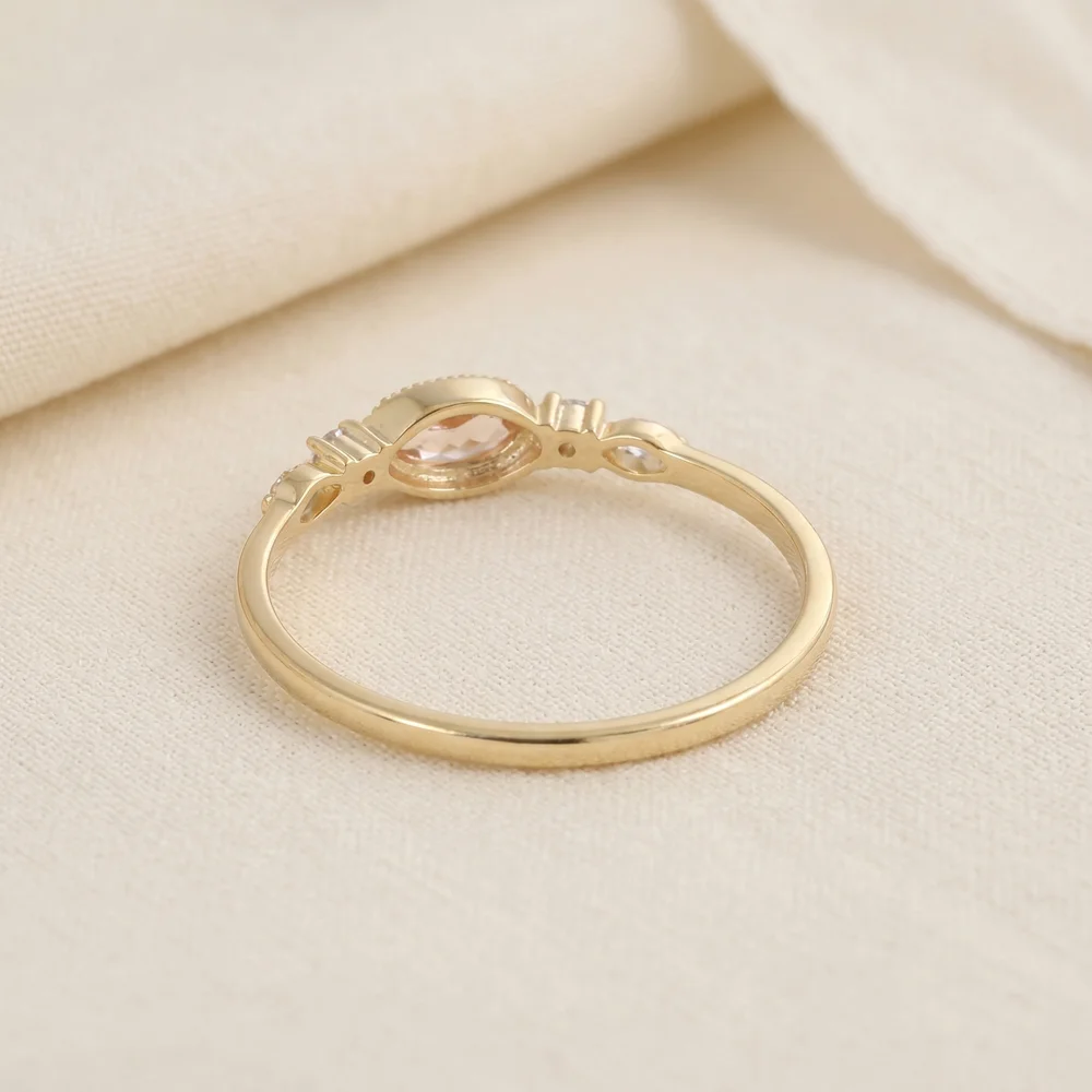 Padparadscha Sapphire, Diamond Padparadscha Sapphire, Diamond