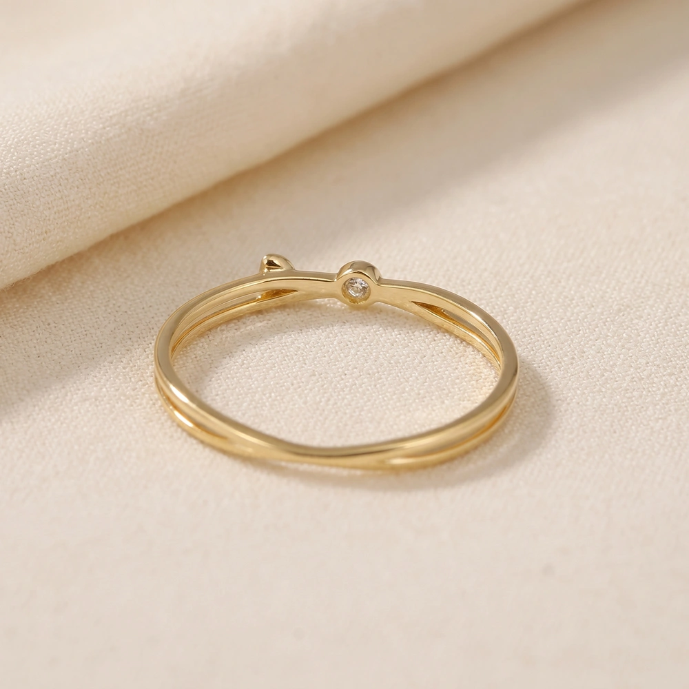 9Kt Solid Yellow Gold Eternity Band With Lab Diamond 9Kt Solid Yellow Gold Eternity Band With Lab Diamond