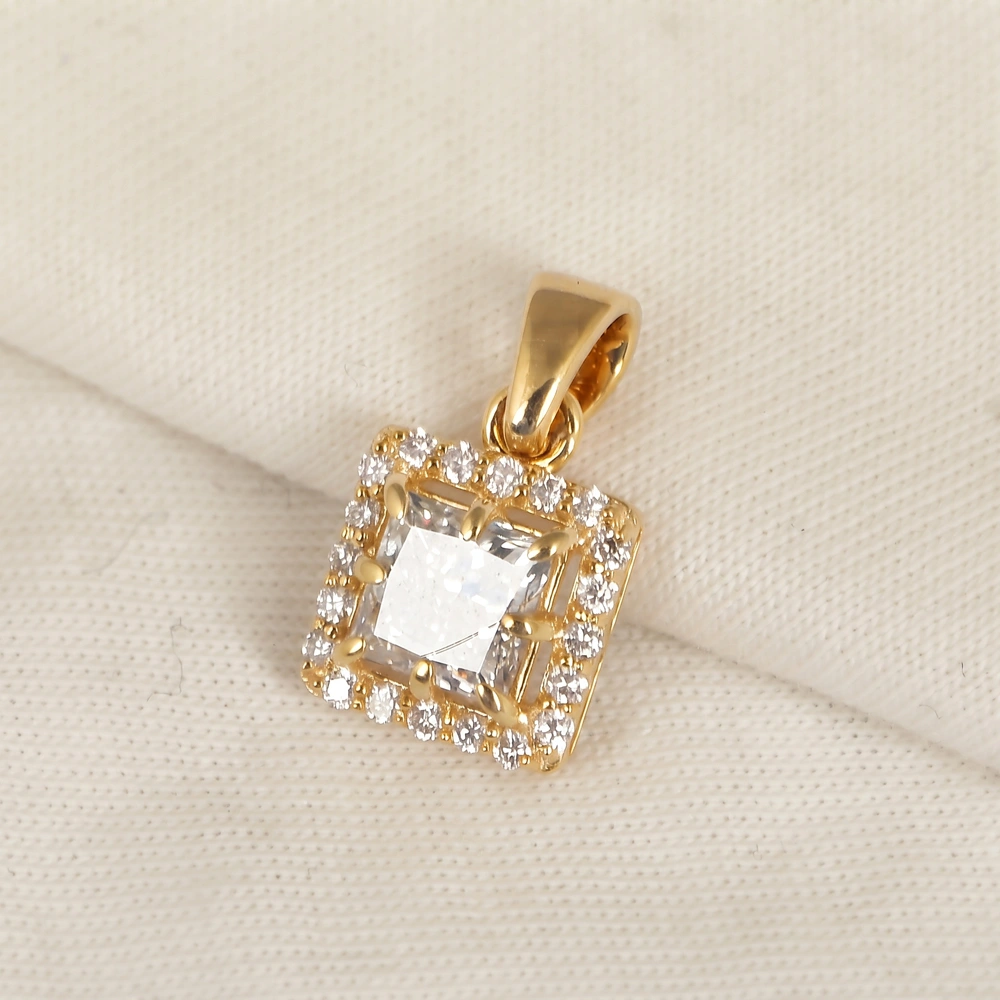 Lab Grown Diamond Charm in 14kt Yellow Gold Jewelry Maker Lab Grown Diamond Charm in 14kt Yellow Gold Jewelry Maker