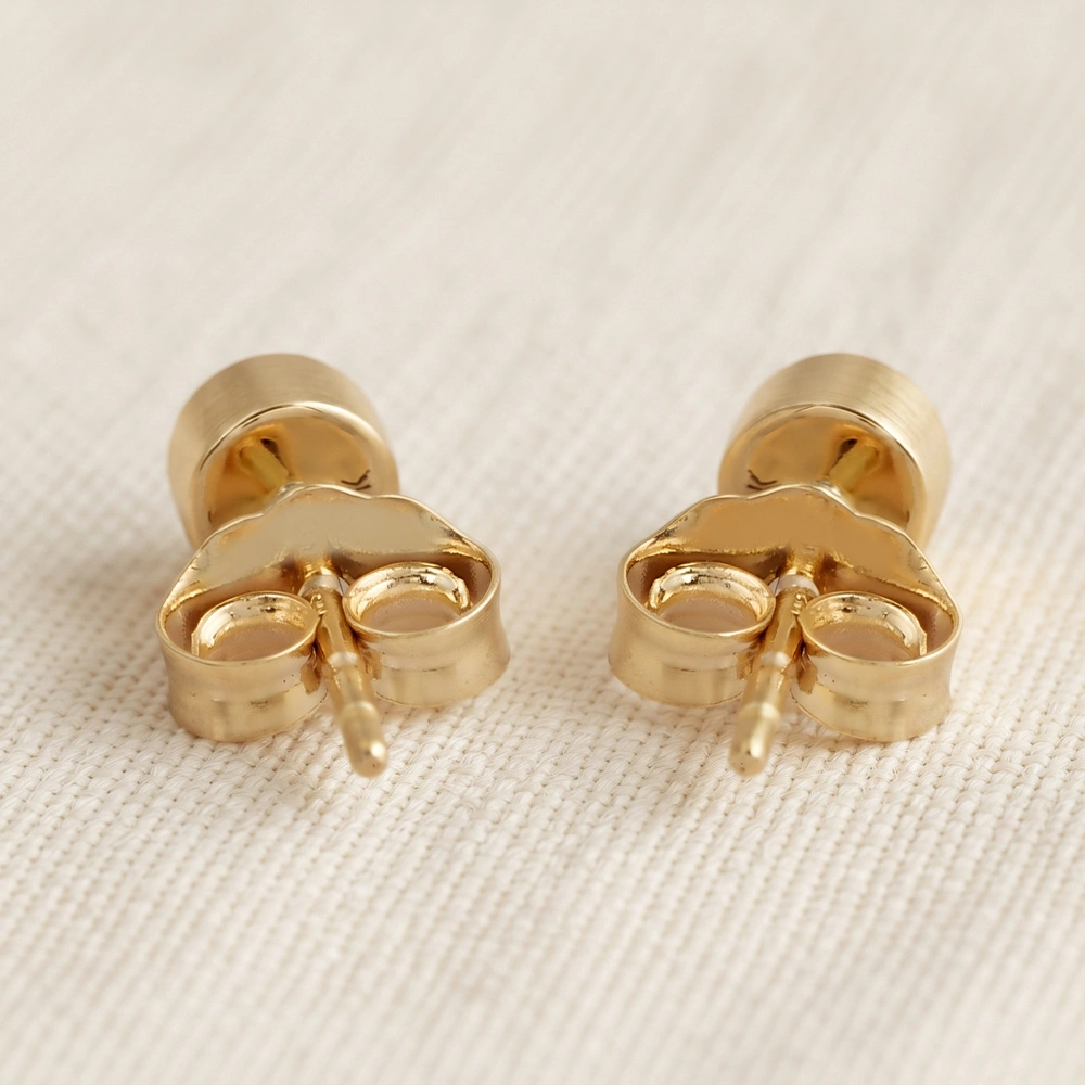 Unique Lab Grown Diamond Earrings in 14kt Yellow Gold Unique Lab Grown Diamond Earrings in 14kt Yellow Gold