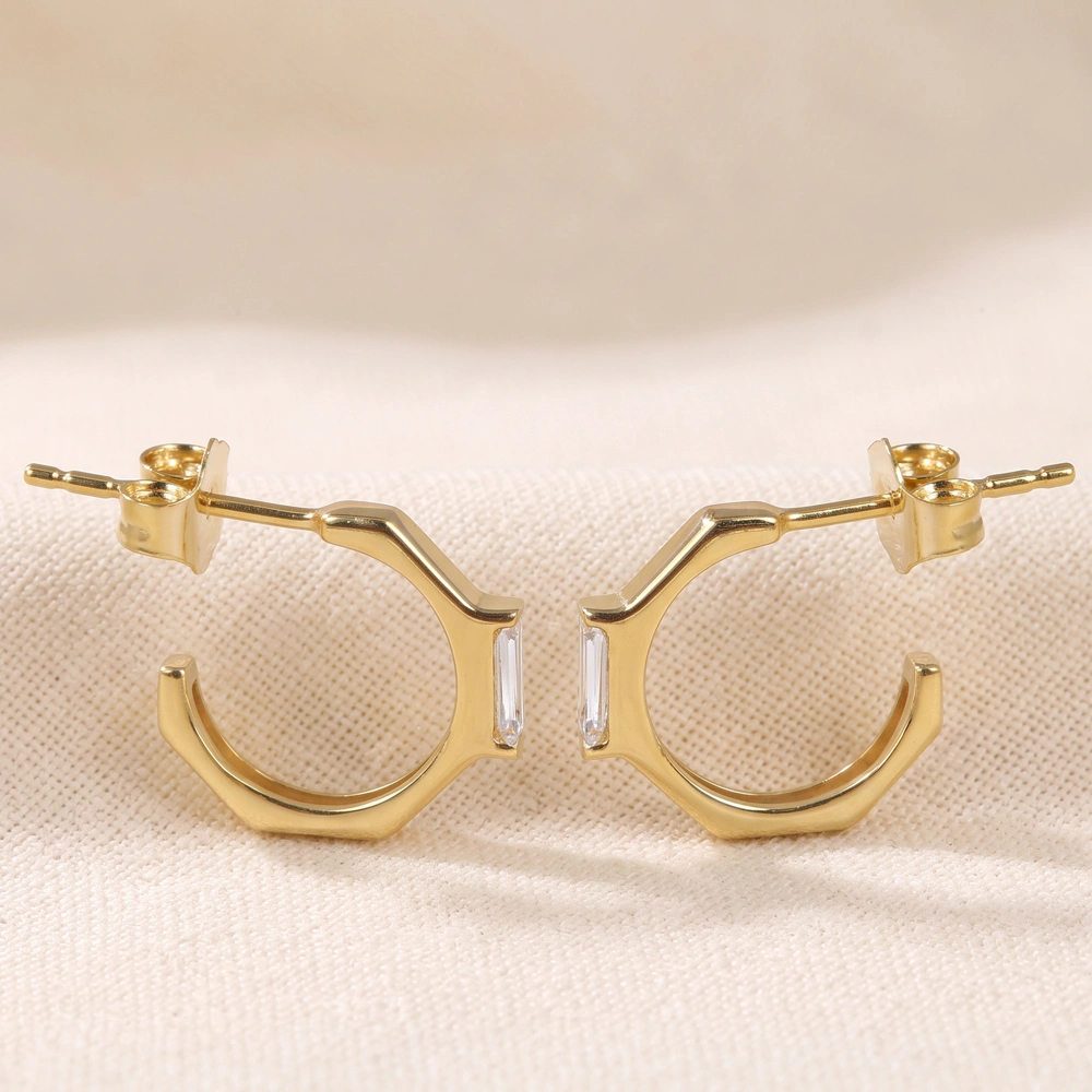 Lab Grown Diamond Earrings in 9Kt Yellow Solid Gold Bulk Lab Grown Diamond Earrings in 9Kt Yellow Solid Gold Bulk