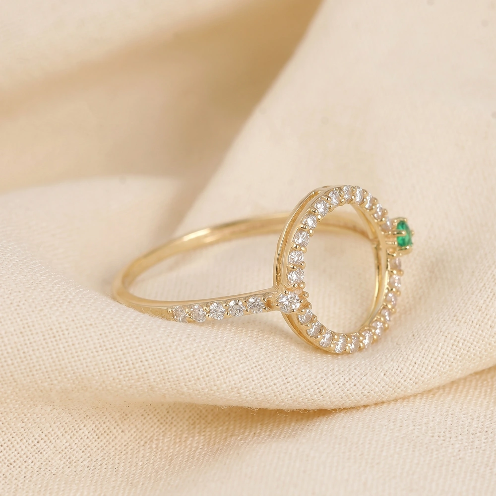 9 Kt Yellow Gold Ring Maker With Lab Grown Diamond 9 Kt Yellow Gold Ring Maker With Lab Grown Diamond