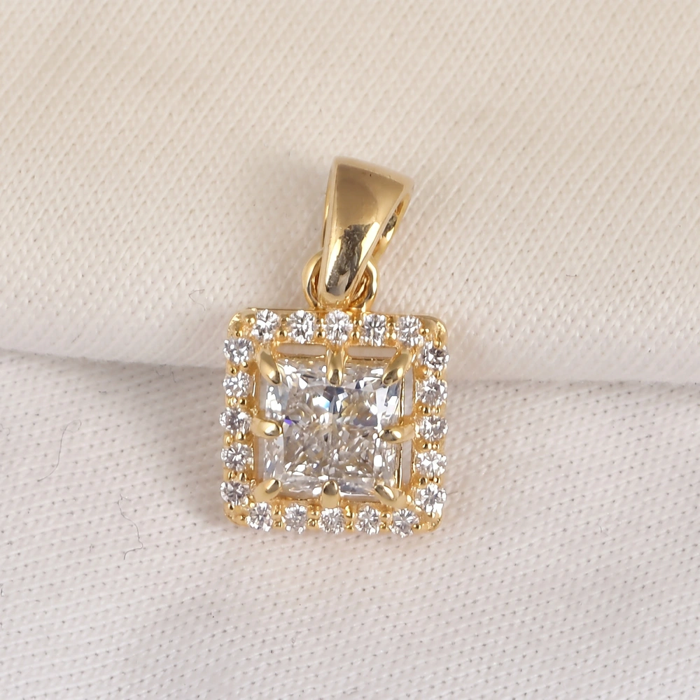 Lab Grown Diamond Charm in 14kt Yellow Gold Jewelry Maker Lab Grown Diamond Charm in 14kt Yellow Gold Jewelry Maker