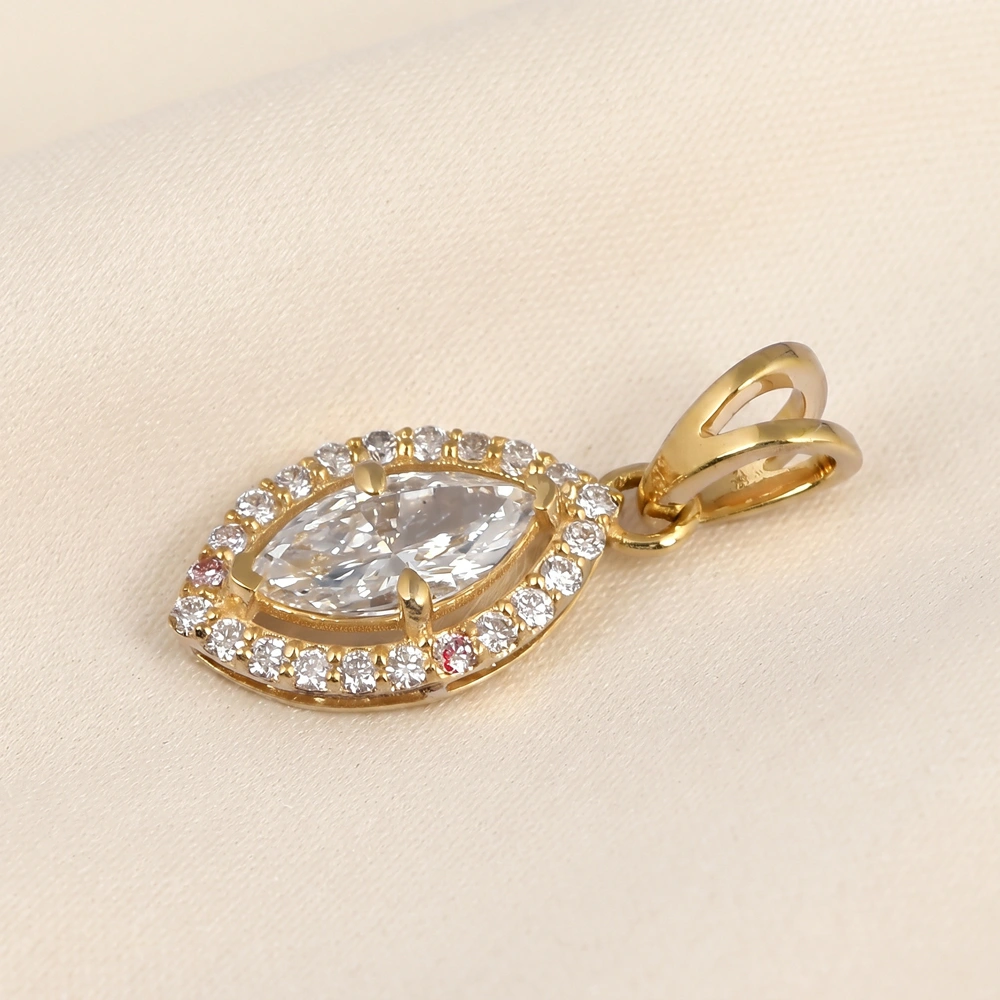 Bulk Supply Lab Grown Diamond Charm in Yellow Gold 9kt Bulk Supply Lab Grown Diamond Charm in Yellow Gold 9kt