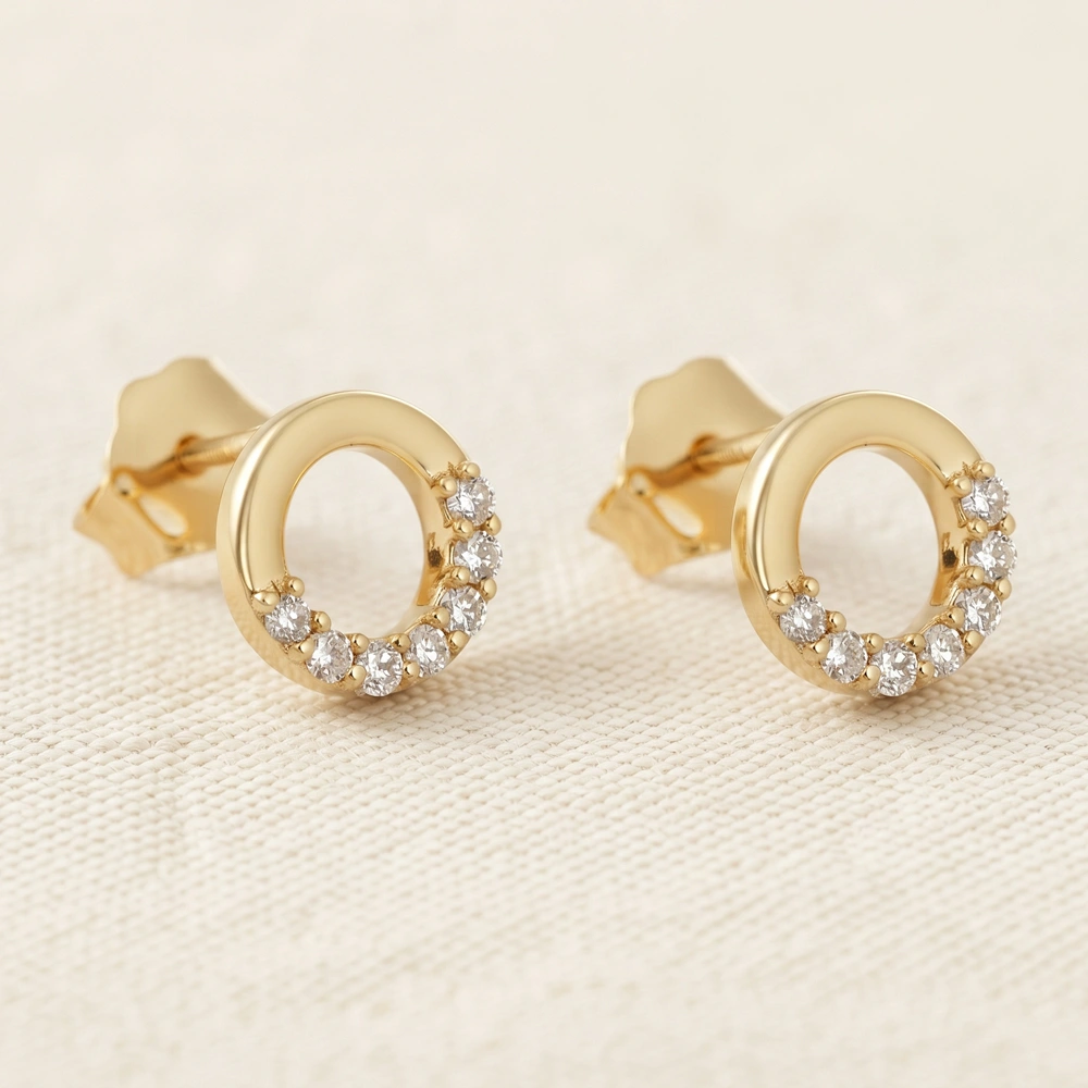 14Kt Gold Lab Grown Diamond Earrings Manufacturer Direct 14Kt Gold Lab Grown Diamond Earrings Manufacturer Direct