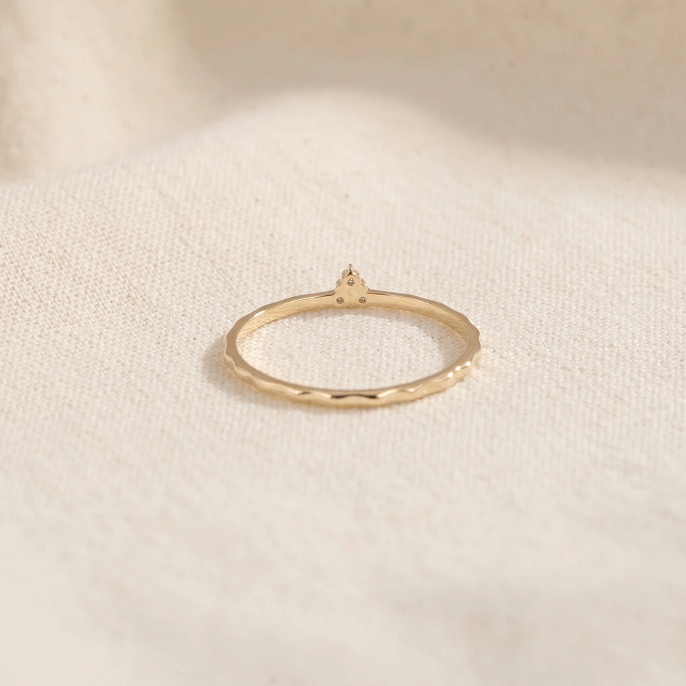 9Kt Yellow Gold Ring Maker With Lab Grown Diamond 9Kt Yellow Gold Ring Maker With Lab Grown Diamond