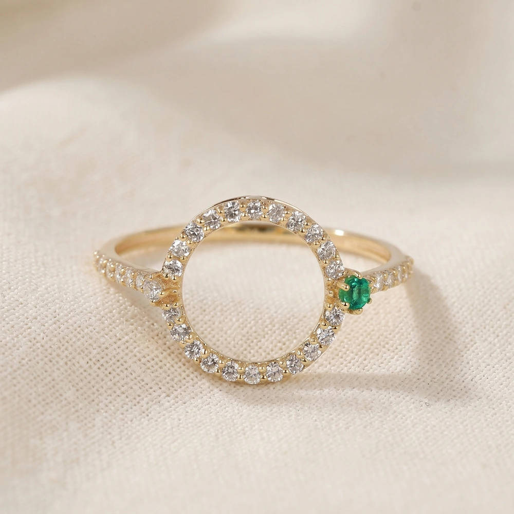 9 Kt Yellow Gold Ring Maker With Lab Grown Diamond 9 Kt Yellow Gold Ring Maker With Lab Grown Diamond