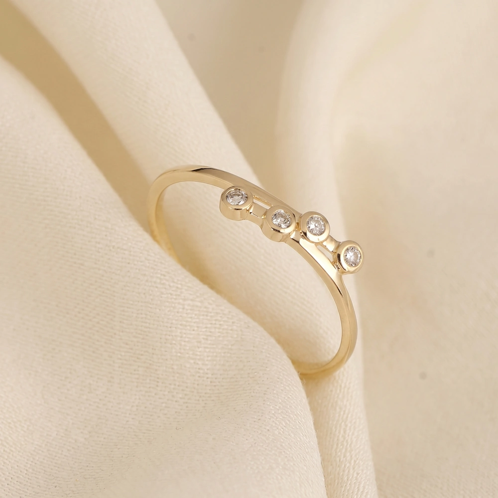 Yellow Gold Ring Maker With Lab Grown Diamond Yellow Gold Ring Maker With Lab Grown Diamond