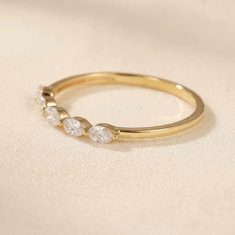 Lab Grown Diamond 9Kt Gold Eternity Band Wholesale Supplier Lab Grown Diamond 9Kt Gold Eternity Band Wholesale Supplier