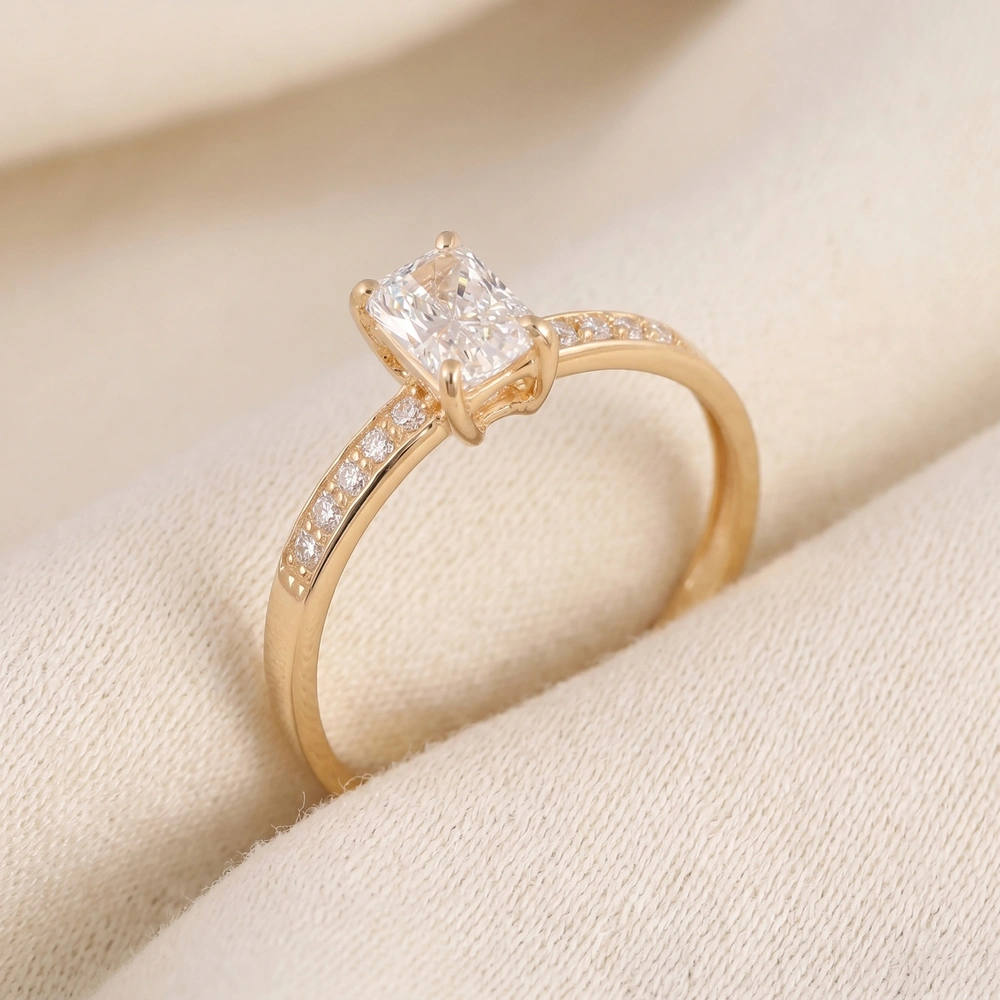 Handcrafted Gold Ring With Igi Certified Lab Grown Diamond Handcrafted Gold Ring With Igi Certified Lab Grown Diamond