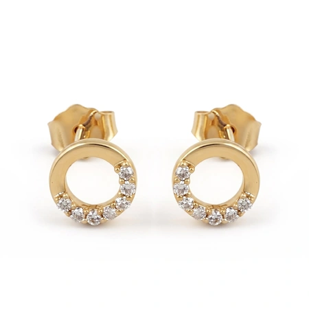 14Kt Gold Lab Grown Diamond Earrings Manufacturer Direct 14Kt Gold Lab Grown Diamond Earrings Manufacturer Direct