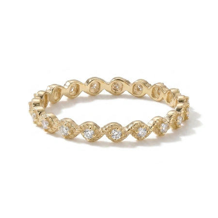 Lab Grown Diamond 9Kt Yellow Gold Eternity Band Maker Lab Grown Diamond 9Kt Yellow Gold Eternity Band Maker