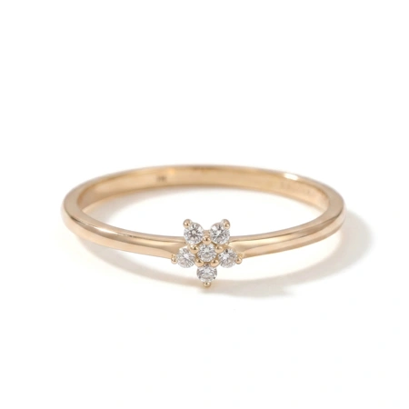 Lab Grown Diamond Yellow Gold Ring Production